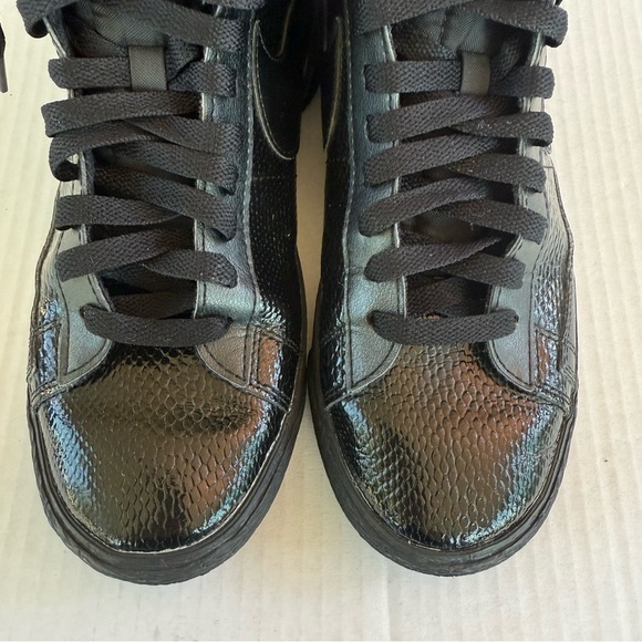 Nike Black High Top Sneakers Size 8.5 - Picture 11 of 12